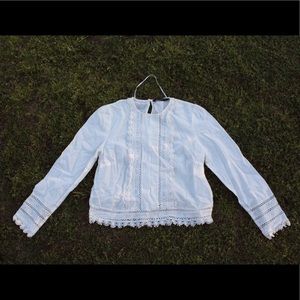 Zara Woman Boho Top